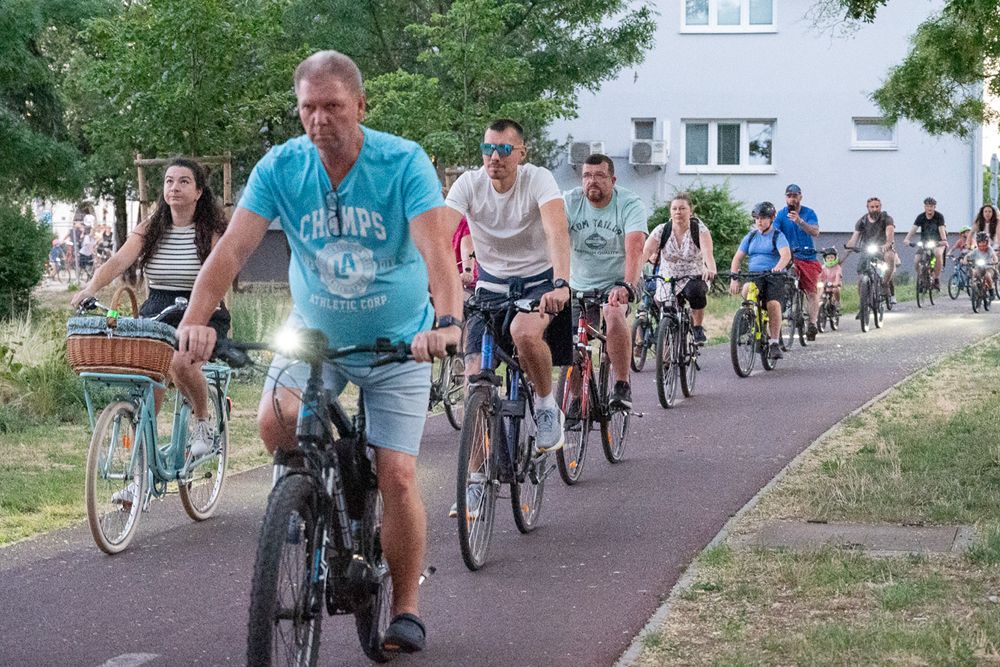 II. Nočnej cyklojazdy mestom Senec sa zúčastnilo až 403 cyklistov!