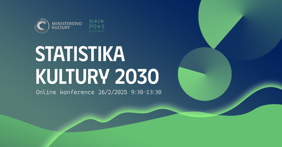 Online konference Statistika kultury 2030: klíčová data pro rozvoj kulturního sektoru