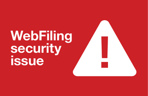 Update on Companies House WebFiling security issue