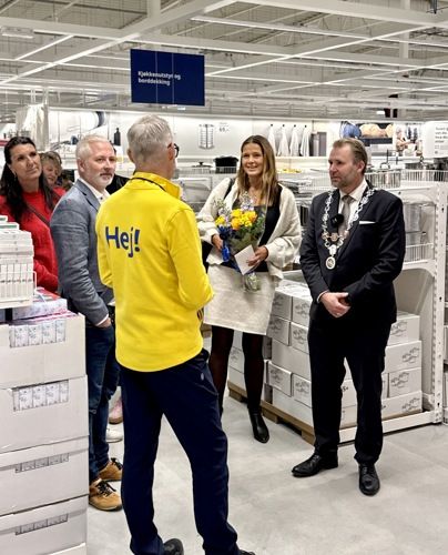 IKEA åpnet nytt butikkonsept i Fredrikstad