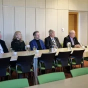 Rektor prijal jubilantov: Poďakoval im za roky práce a oddanosti