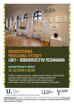 Komentovaná prehliadka výstavy Lúky – dobrodružstvo poznávania