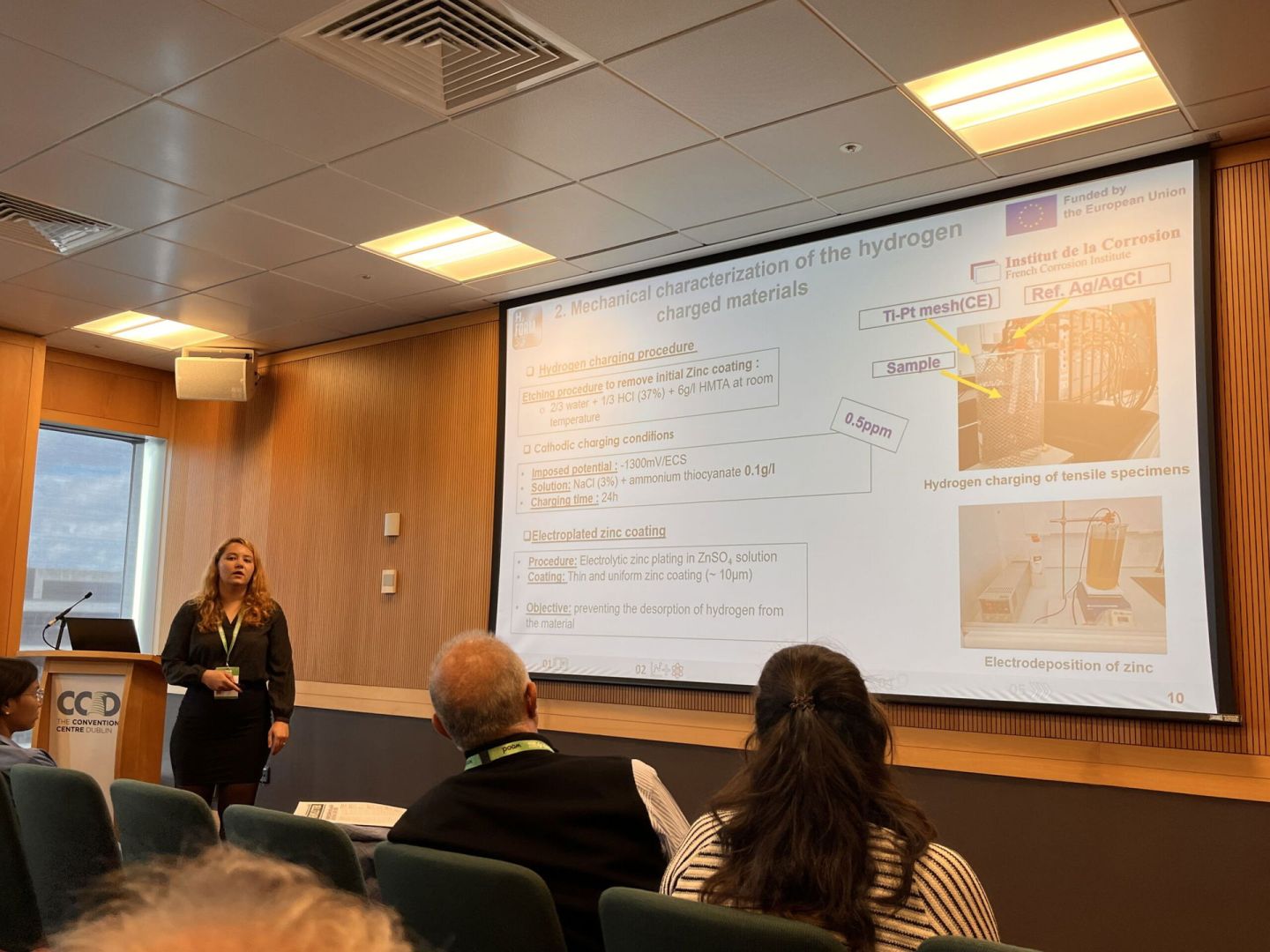 H2FORM3G research on hydrogen effects on advanced high-strength steels presented at EUROCORR 2026