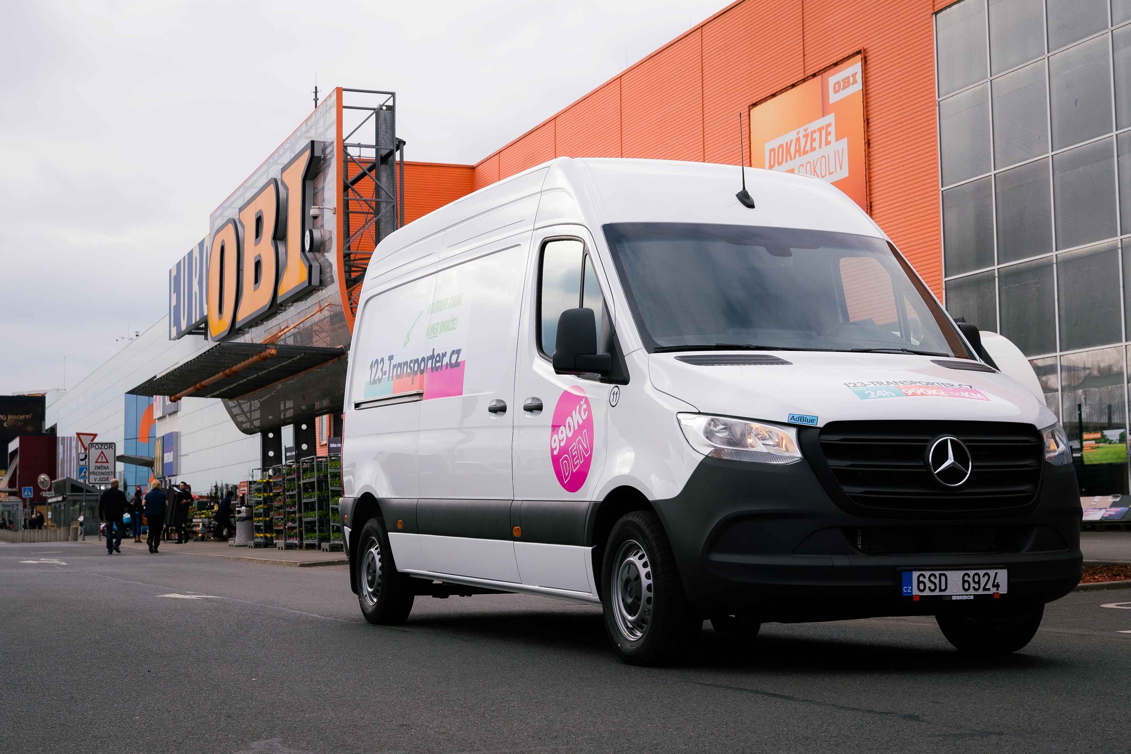 Nová služba půjčování dodávek od 123-Transporter nyní i u nás!