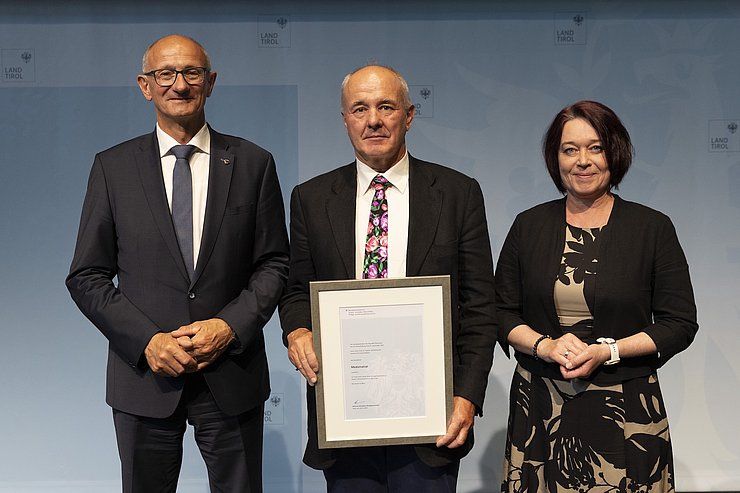 Land Tirol überreichte Bundesauszeichnungen