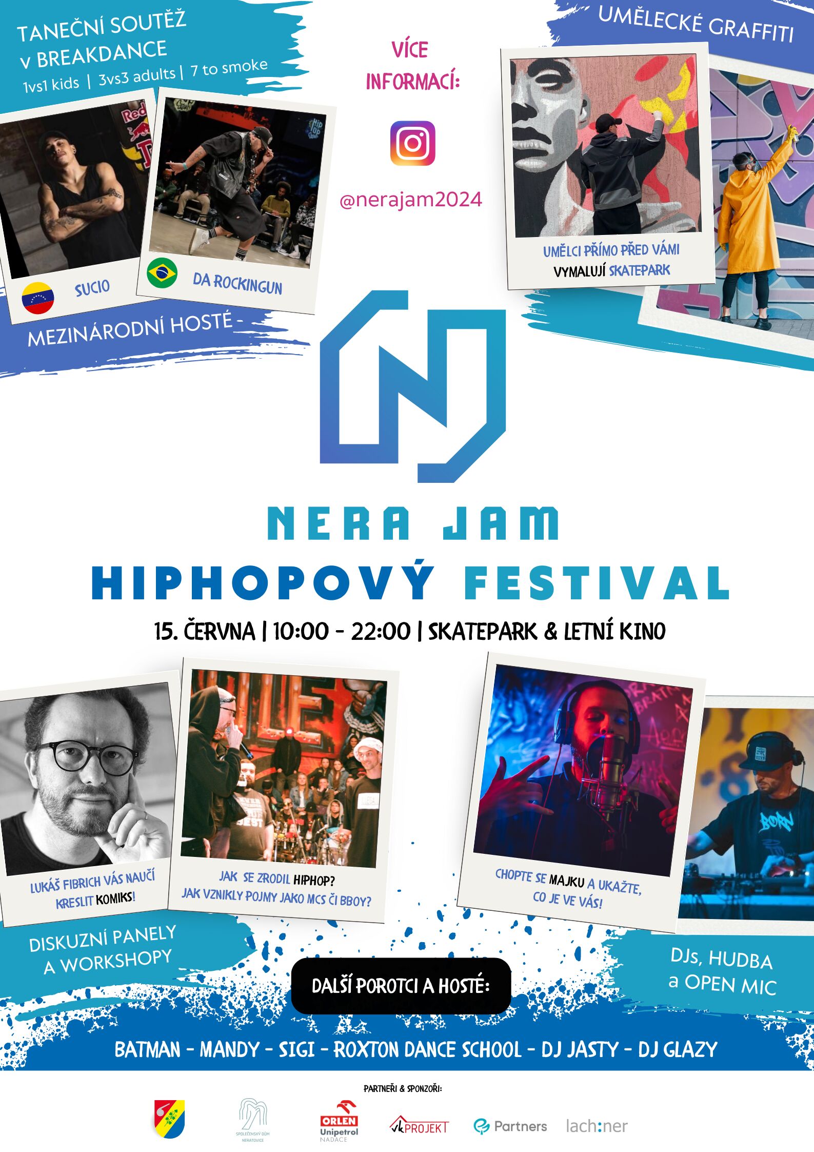 Do Neratovic dorazí mezinárodní hiphopový festival.