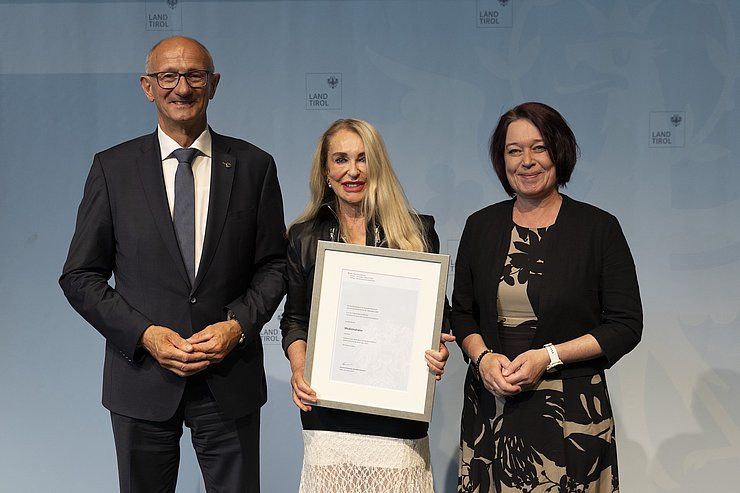 Land Tirol überreichte Bundesauszeichnungen