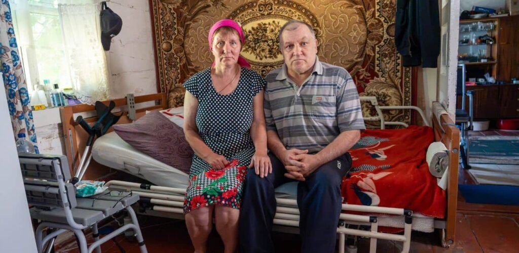 De Oekraïense Leonid en Vira moesten hun thuis achterlaten: “We mochten twee tassen meenemen, en de kat”
