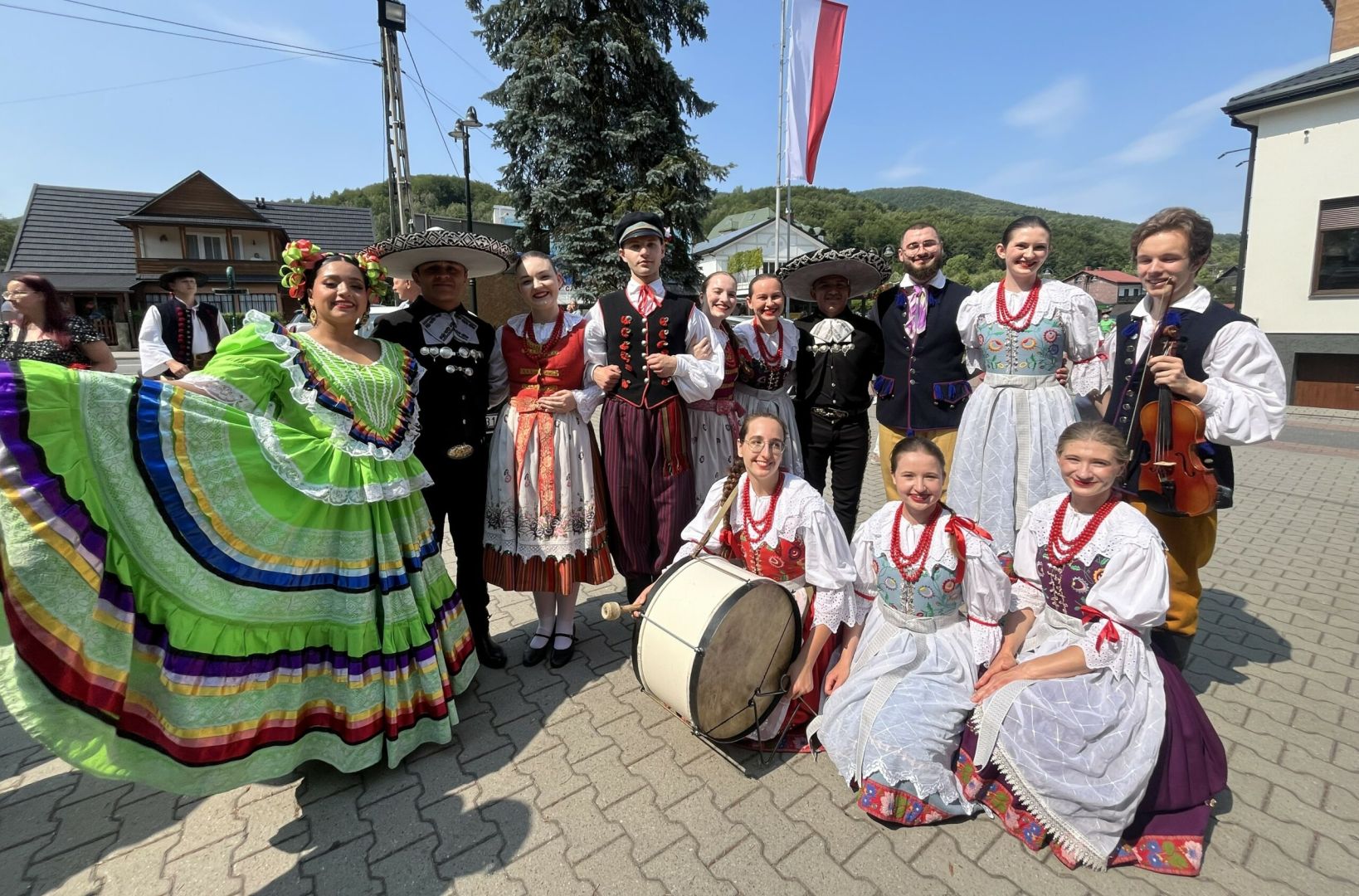 "Dąbrowiacy" at the Beskidy Culture Week