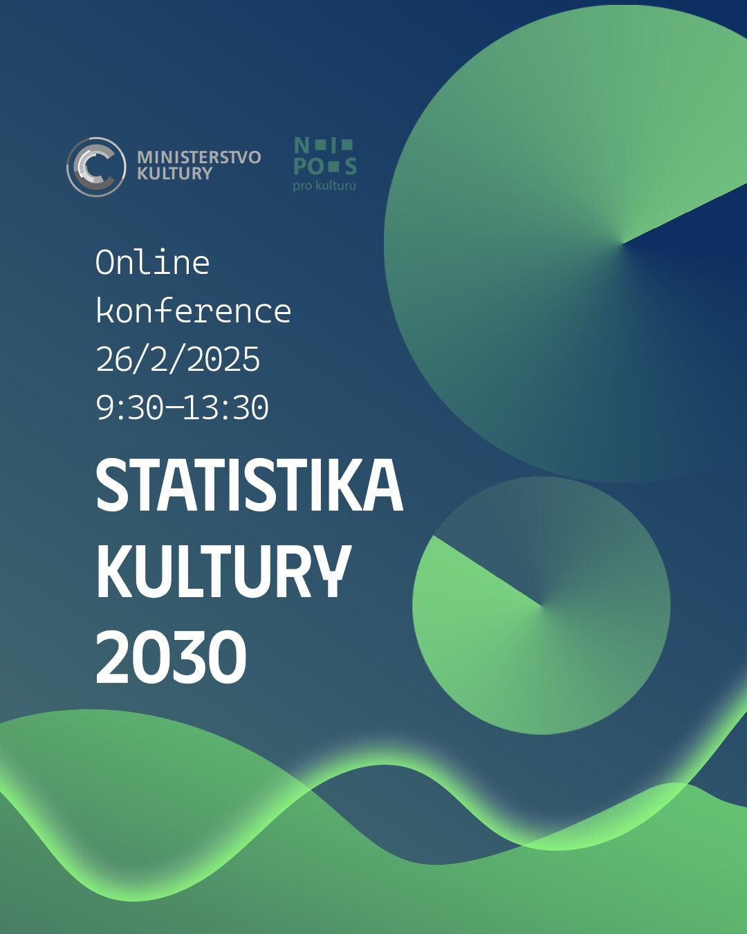 Online konference Statistika kultury 2030: klíčová data pro rozvoj kulturního sektoru