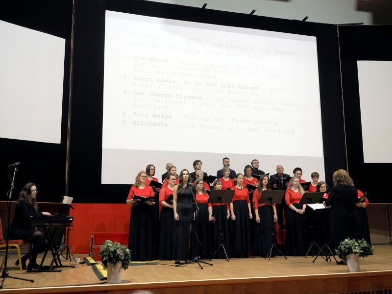 Na pôde UPJŠ sa konal koncert dvoch univerzitných zborov