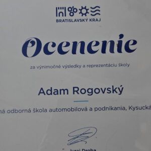 BSK ocenil 50 najúspešnejších žiakov svojich stredných škôl – aj 2 Senčanov
