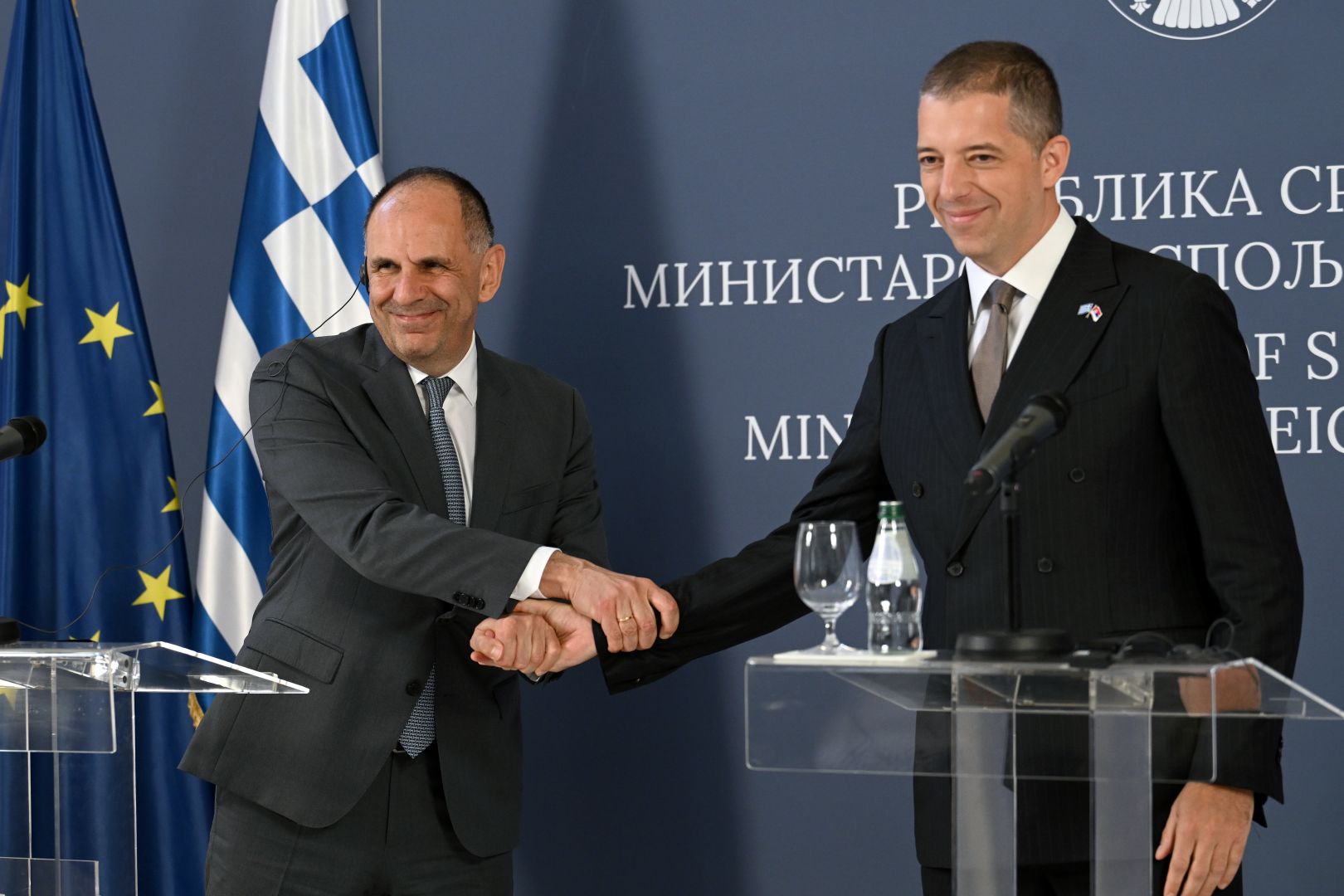 Ђурић: Потврђено пријатељство Србије и Грчке и подршка ЕУ интеграцијама