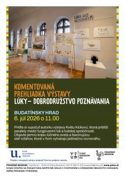 Komentovaná prehliadka výstavy Lúky – dobrodružstvo poznávania