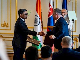 Predseda vlády SR Robert Fico sa stretol s indickým premiérom Naréndrom Módím
