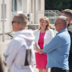 Slávnostné odovzdanie výsledkov projektu „Športový areál ZŠ Mlynská – 1. etapa“ spolufinancovaného z Programu Slovensko