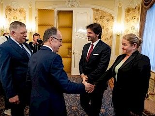 Predseda vlády SR Robert Fico sa stretol s prezidentom Albánska Bajramom Begajom