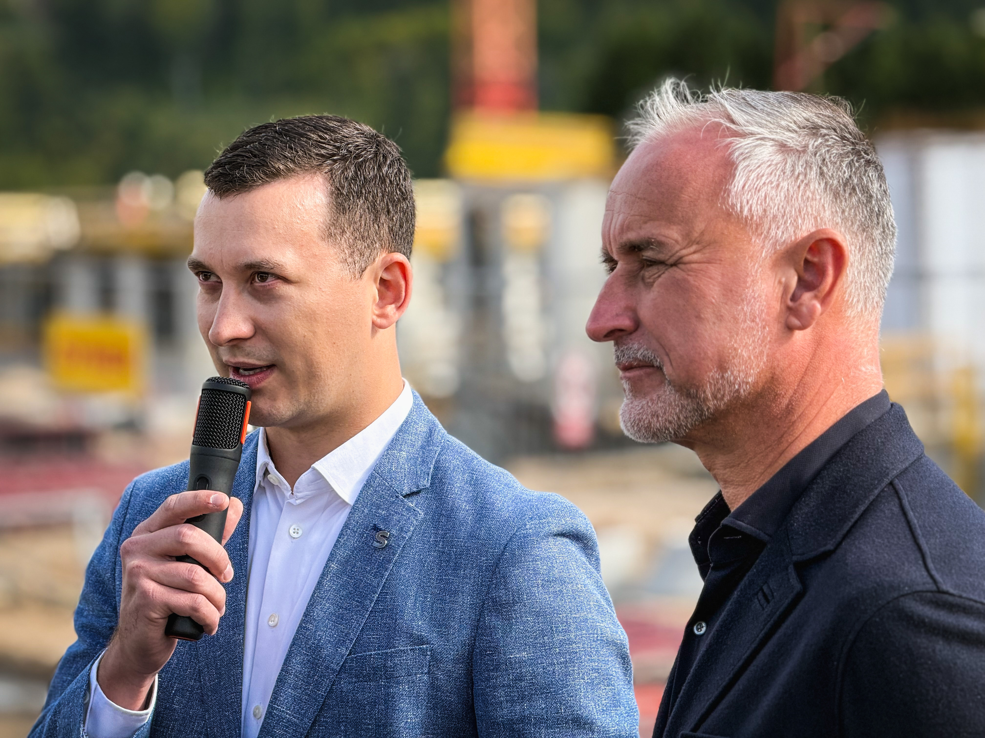 Ceremonie poklepu základního kamene nové čtvrti v Liberci – Nová Kunratická