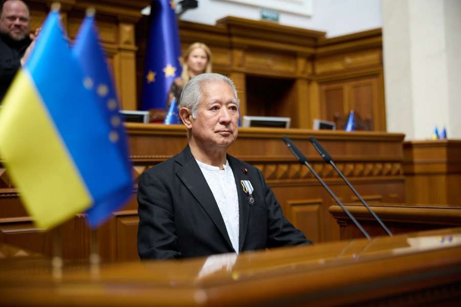 Спікер Палати представників Парламенту Японії вперше виступив у Верховній Раді України