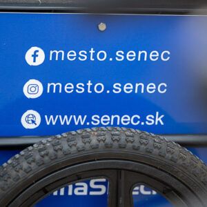 Prvá tohtoročná Nočná cyklojazda mestom Senec