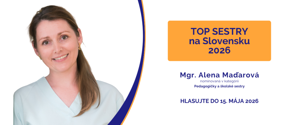Podporte našu kolegyňu v ankete TOP SESTRY 2026