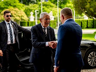 Predseda vlády SR Robert Fico rokoval s rakúskym prezidentom Alexandrom Van der Bellenom