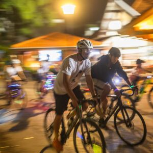 Augustová nočná cyklojazda prilákala 246 cyklistov
