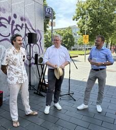 Pilotprojekt Straßenmusik