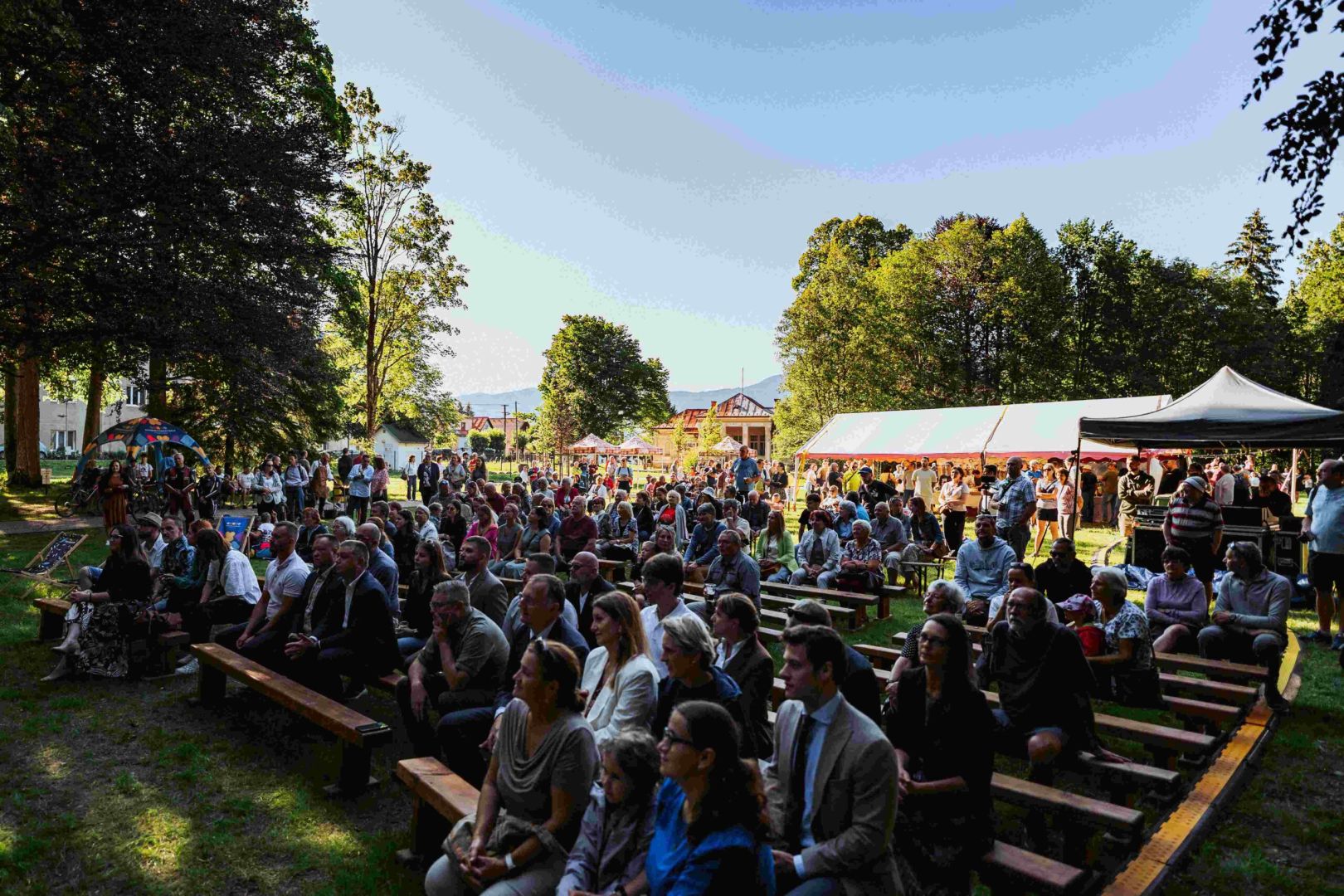 Coburgovský park v Pohorelskej Maši opäť ožil. Slávnostne otvoril novú kapitolu svojej histórie.