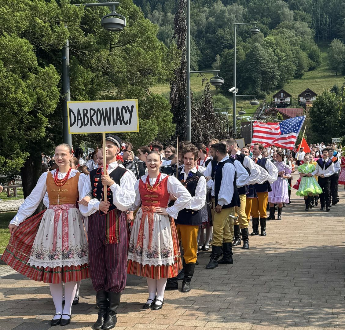 "Dąbrowiacy" at the Beskidy Culture Week