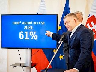 R. Fico: Slovensko nemá absolútne žiadny problém s verejnými financiami