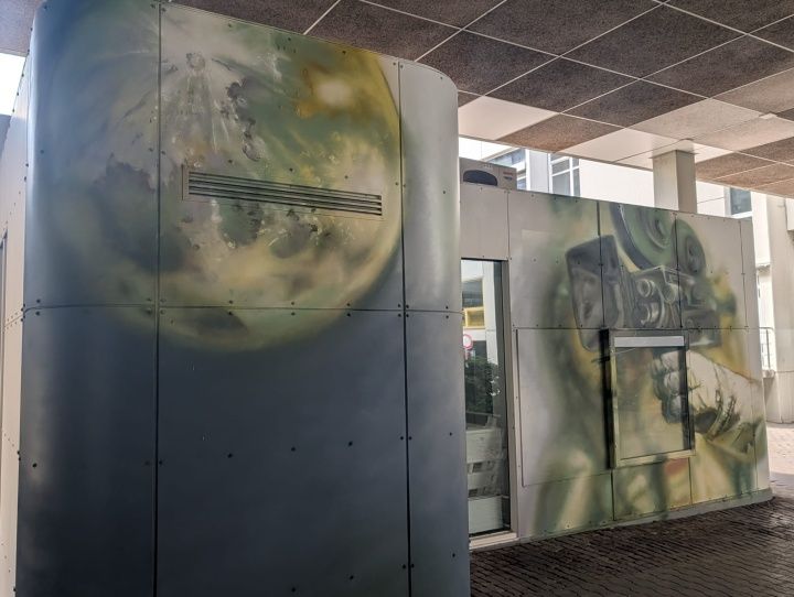 Graffiti-Kunst auf dem Campus Vaihingen