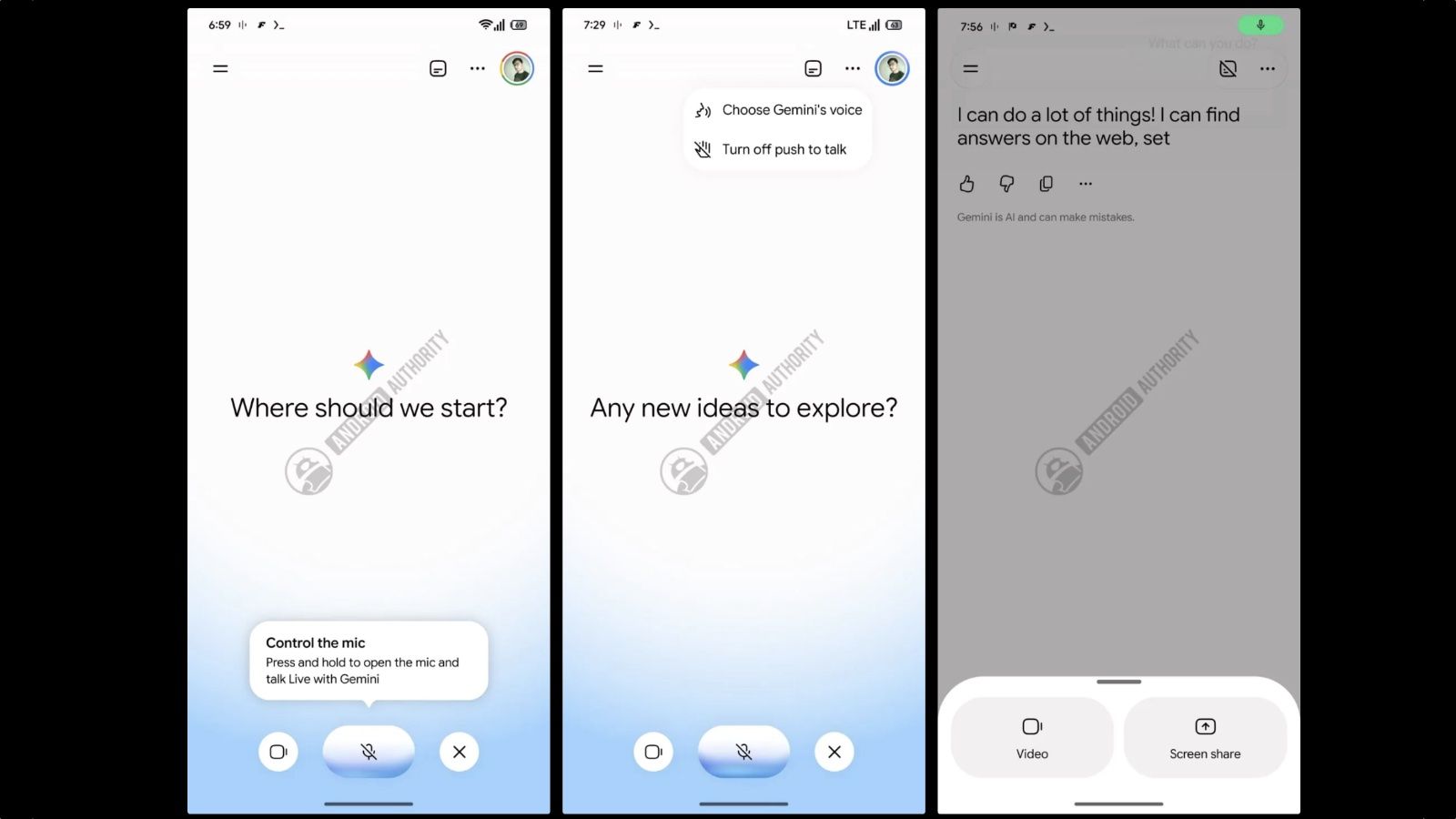 Gemini Live dostane push-to-talk režim. AI bude počúvať len pri stlačení tlačidla