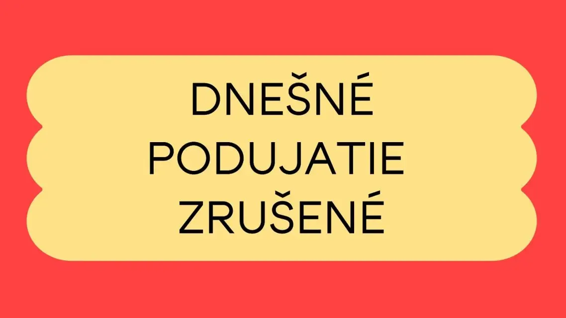 Dnešný futbalový tréning na NŠK zrušený z dôvodu počasia