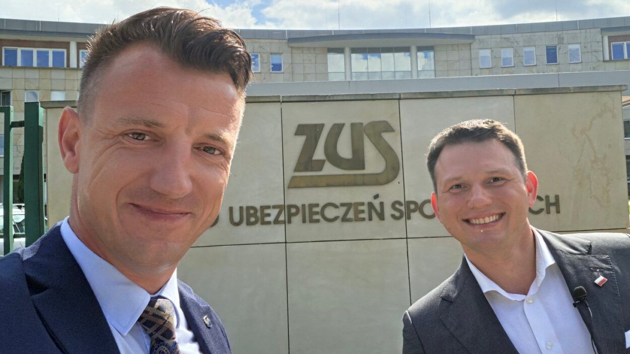 Po wyjściu z ZUS-u już nie byliśmy tacy uśmiechnięci…