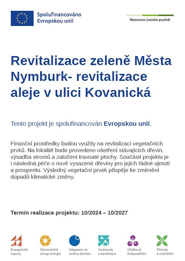 Revitalizace zeleně v Kovanické ulici byla dokončena
