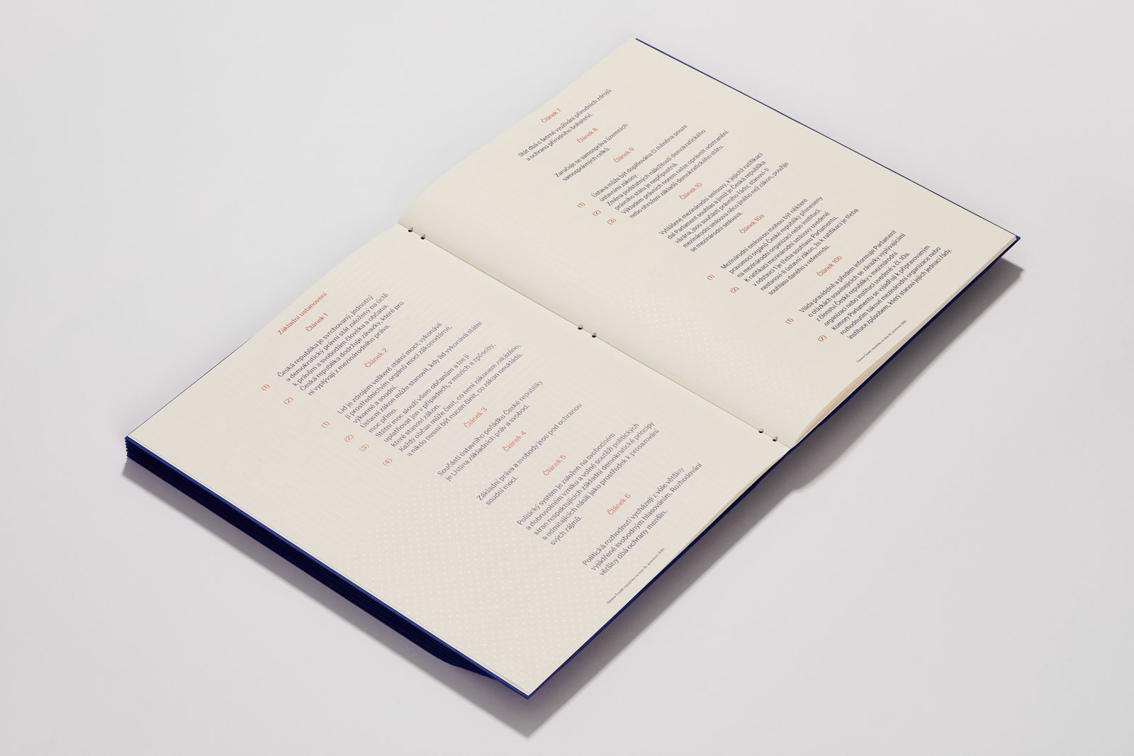 Prestižní ocenění pro slavnostní provedení Ústavy ČR