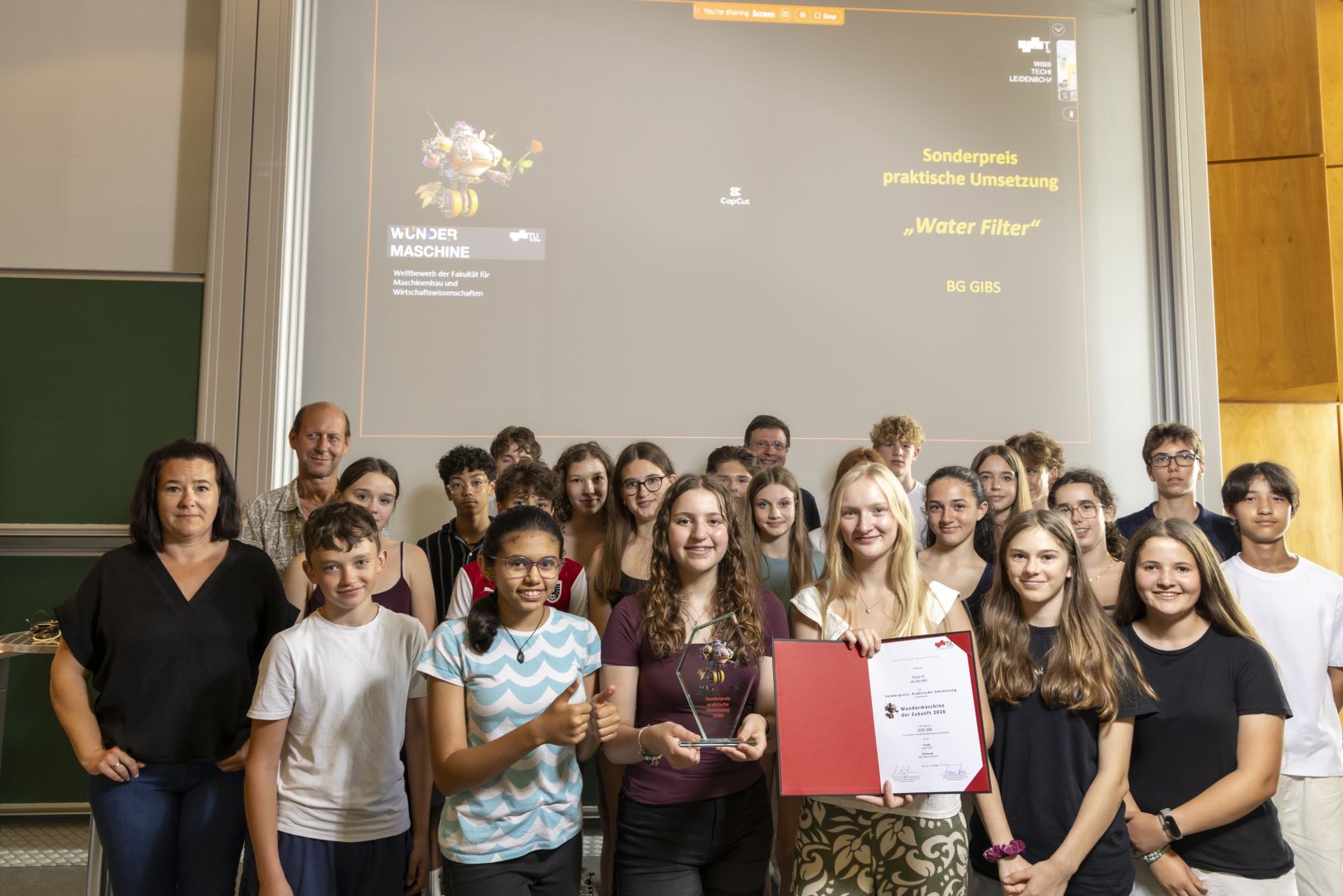 Ideenwettbewerb „Wundermaschine der Zukunft“: TU Graz prämiert erfolgreiche Schulteams