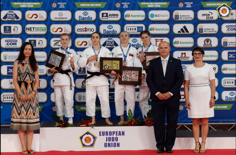 🥉🥋 Vivien Vadovičová vybojovala bronz na Majstrovstvách Európy dorastencov 2026