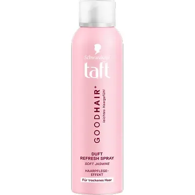 Schwarzkopf präsentiert: taft GOOD HAIR – dein Duft Refresh Spray – für ein sofortiges Frischegefühl und leichtes Finish