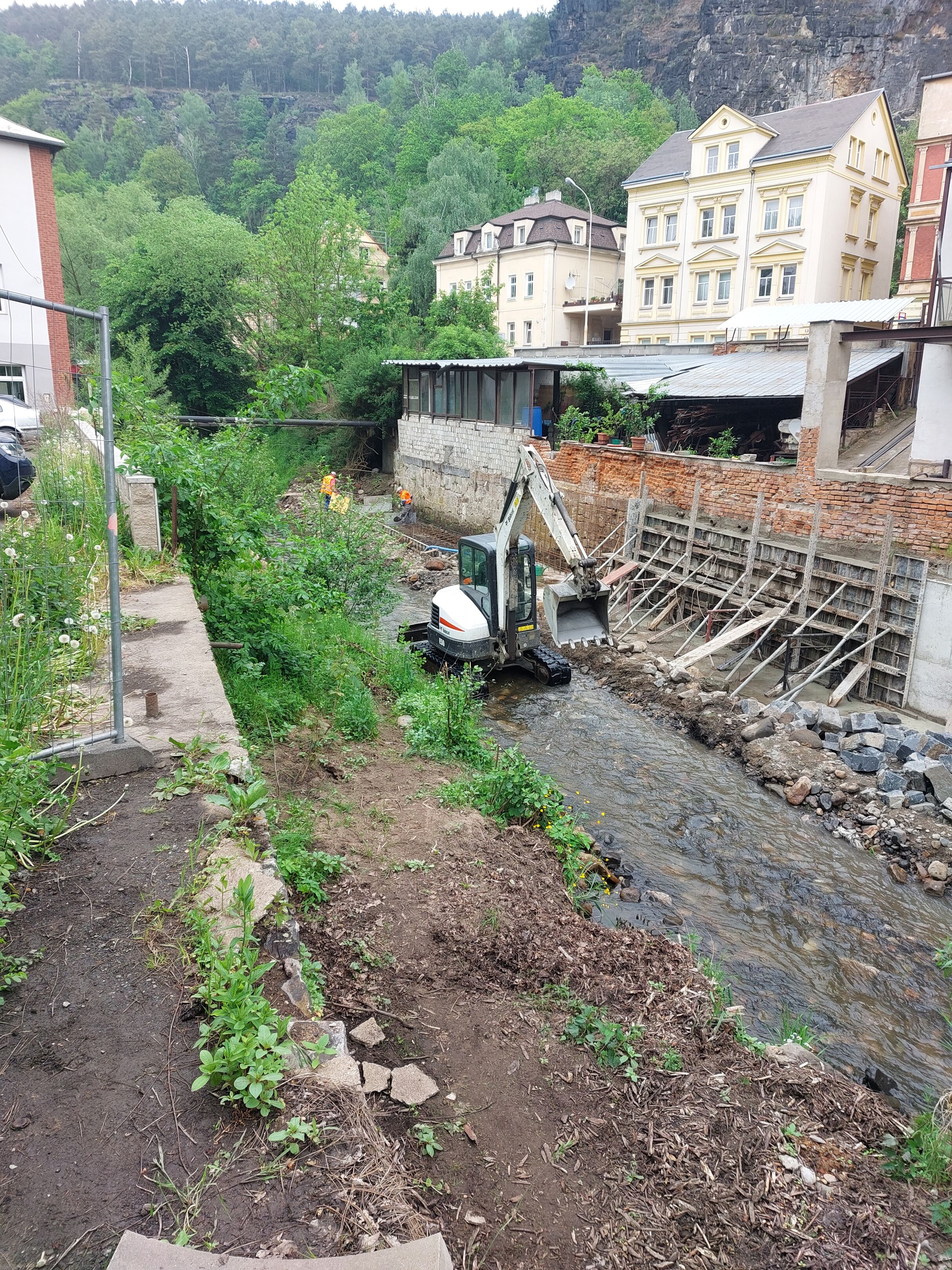 Na Jílovském potoce na Děčínsku plánujeme opravit povodňové škody