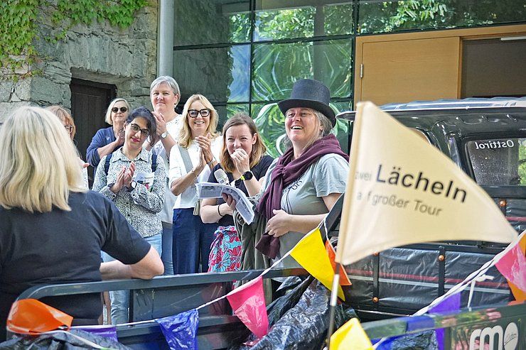 Freude und Stolz: Zwei Lächeln waren auf großer (Rad)-Tour durch Tirol