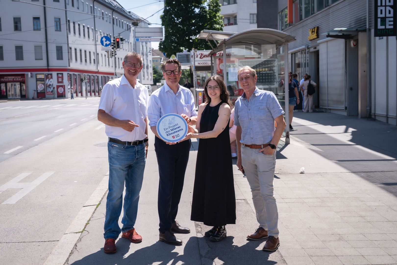 „Klimafitte Frauenstiftgasse“: Hitzeinsel in Floridsdorf wird entschärft
