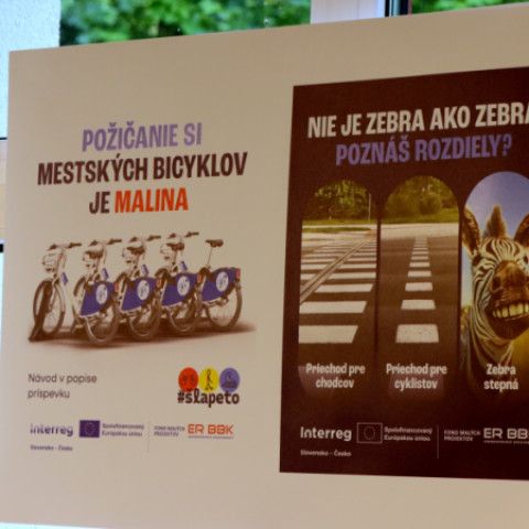 Senica a Hodonín chcú bezpečnejšie ulice: Kampaň #šlapeto stavia na dátach a ohľaduplnosti