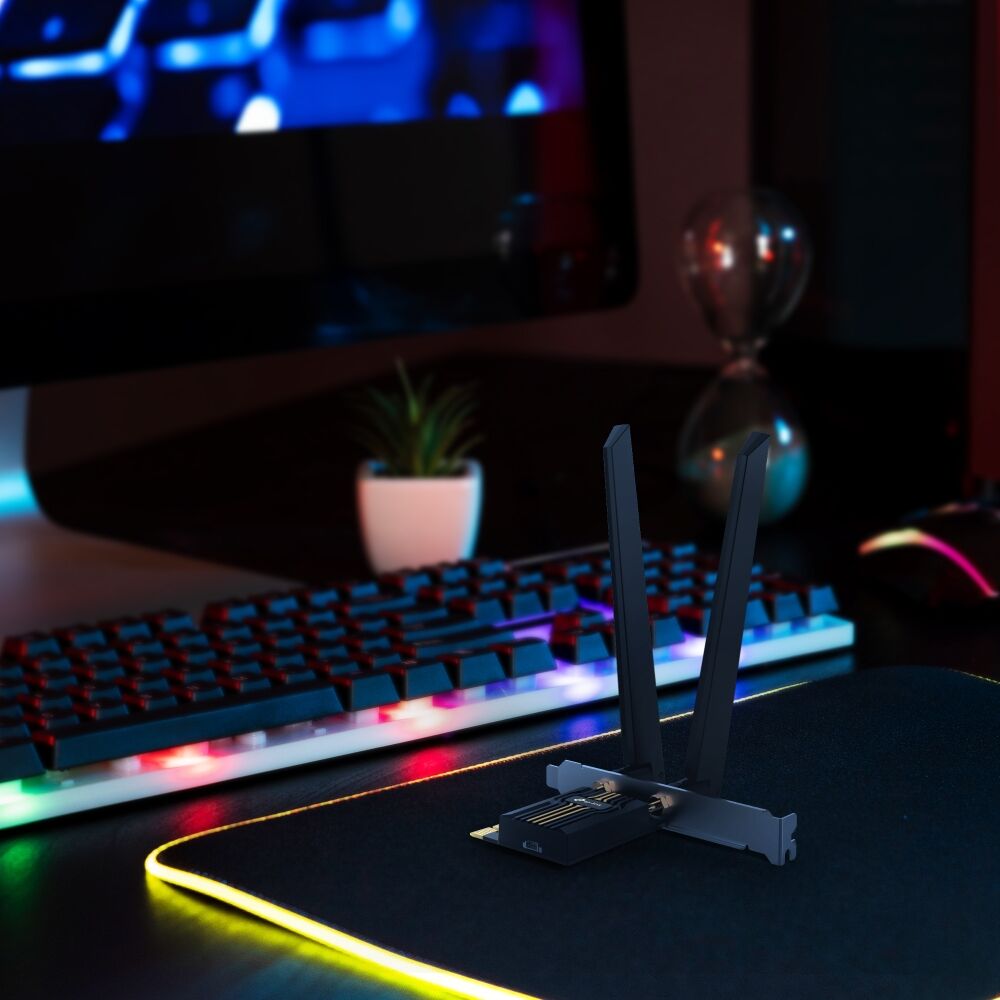 Zaměřeno na hráče: TP-Link uvádí na trh první Wi-Fi 7 PCIe adaptér Archer TBE400E