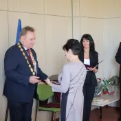 Rektor prijal jubilantov: Poďakoval im za roky práce a oddanosti