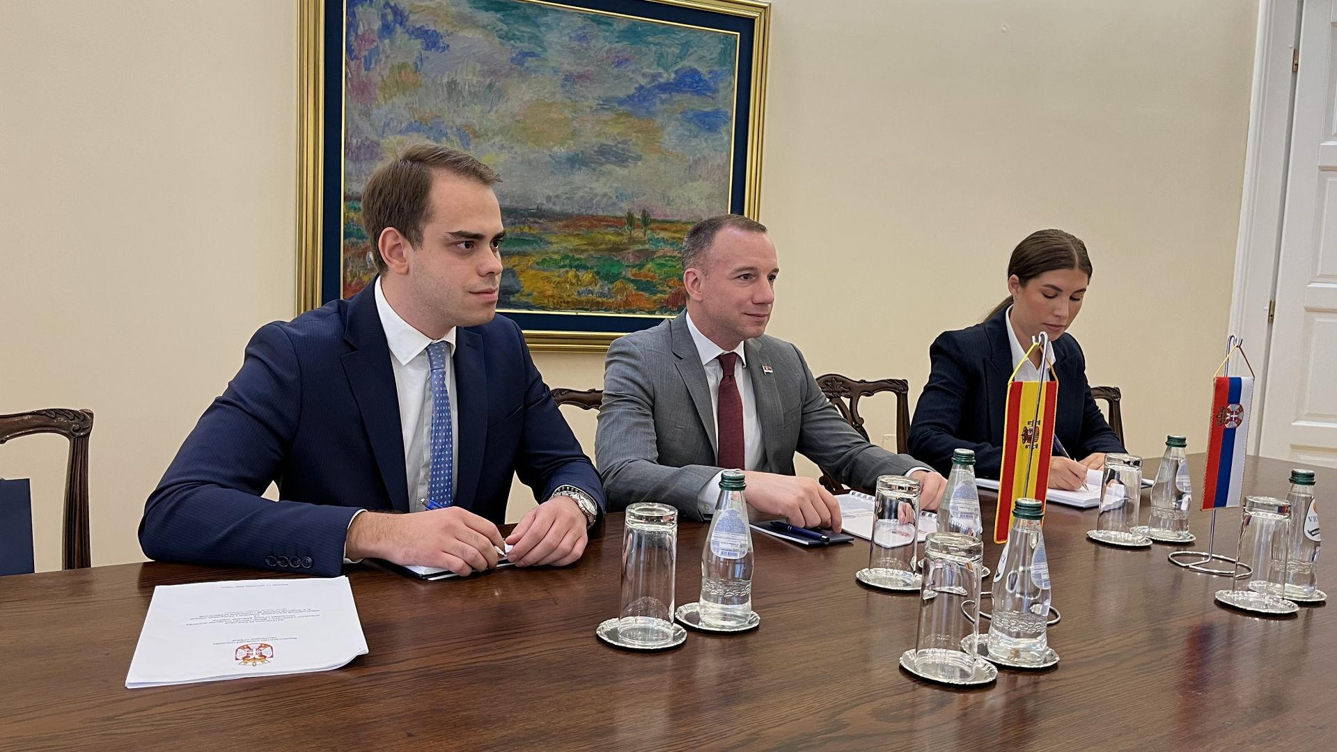 Јовић са новим амбасадором Шпаније