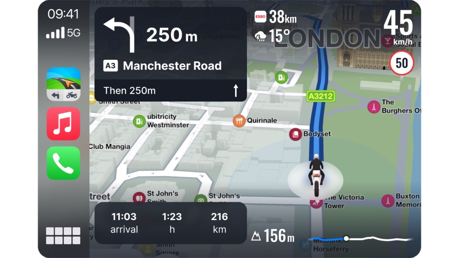 Sygic prináša Motorbike Mode do Android Auto a CarPlay. Motorkárom dáva konečne väčší zmysel