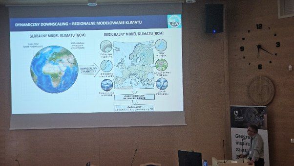 Modelowanie klimatu na konferencji w Łodzi