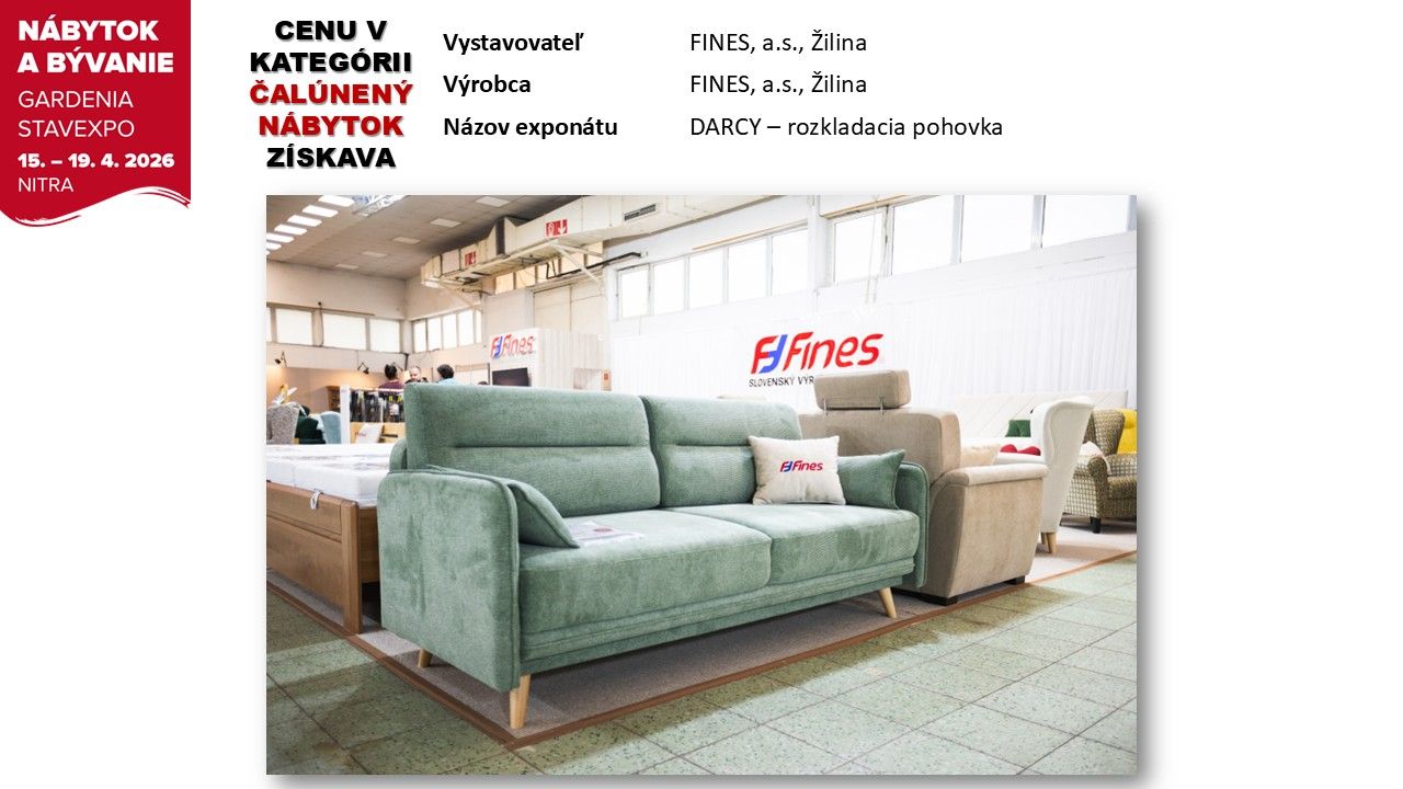 Ocenenia veľtrhu Nábytok a Bývanie 2026